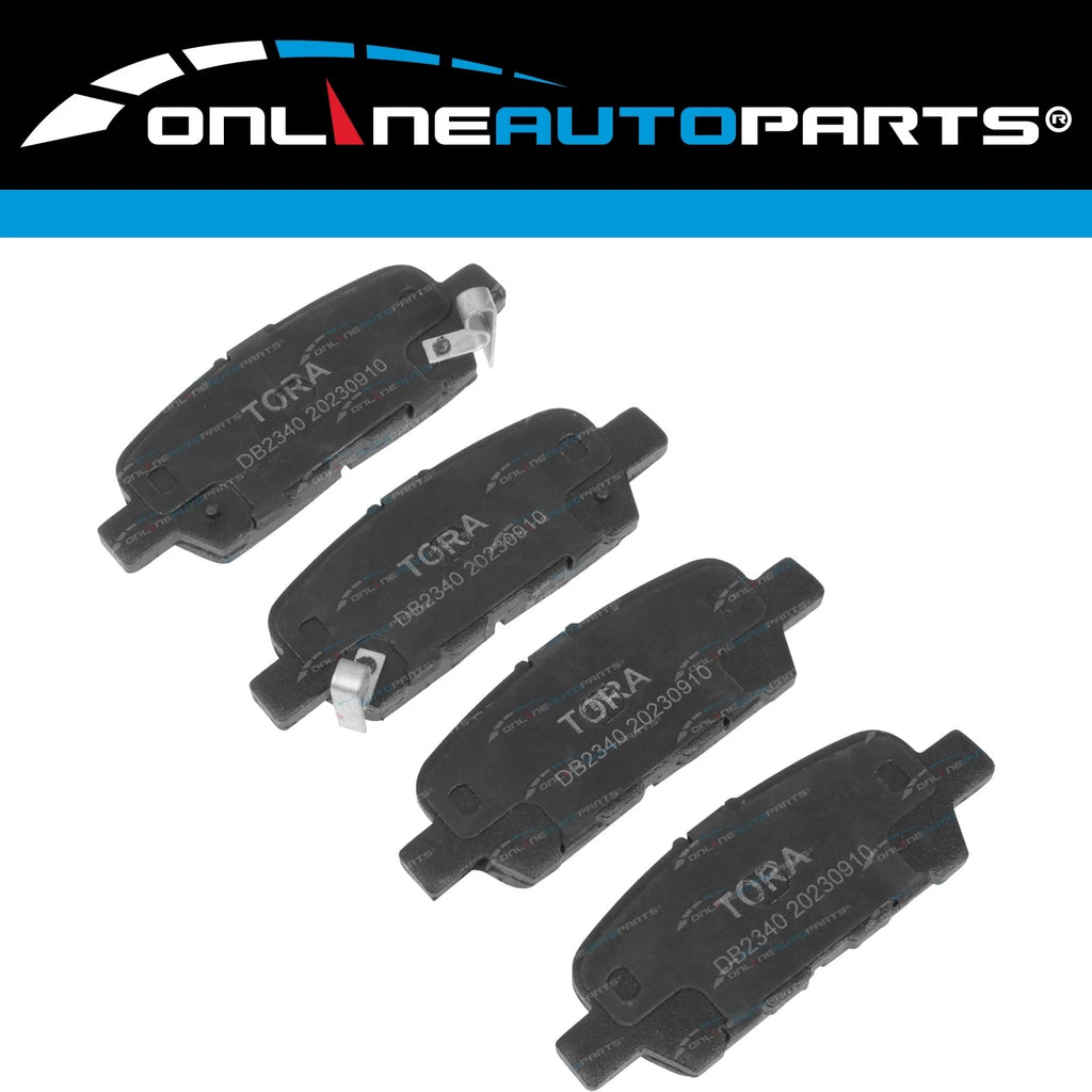 Rear Disc Brake Pads for Nissan Pulsar B17 C12 2013-2018