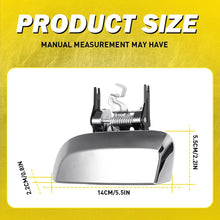 Load image into Gallery viewer, 2-20X Outer Door Handles Chrome Rear Fits Nissan Pathfinder R51 05-13 82606EA502