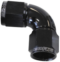 Load image into Gallery viewer, Aeroflow AF583-06BLK -6AN 90 Deg Swivel Coupler Black Billet Full Flow 1 Piec...
