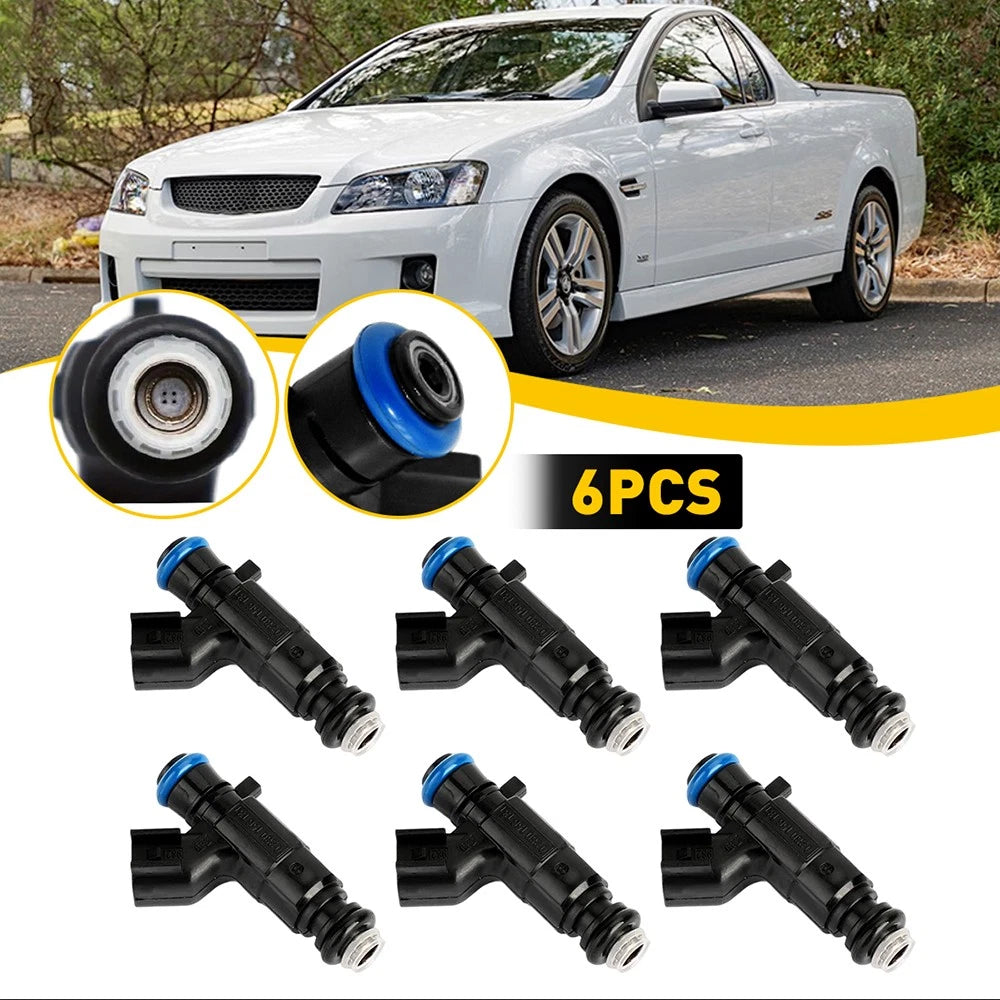 6 Fuel Injectors For Holden Holden Commodore VZ Ute Statesman WE WL LEO LY7 3.6L