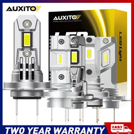 AUXITO 2x H7 LED Headlight Globes Bulb Hi/Low Beam Super Bright Hi Power A