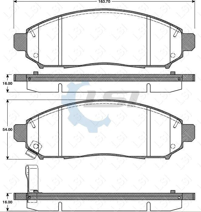 Nissan Navara D40 Front Brake Pads & Disc Rotors Set – Thailand Models 2005–2015