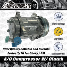 Load image into Gallery viewer, Sanden 508 Style A/C AC Compressor &amp; Mounting Bracket For Chevy/Ford/GM AU