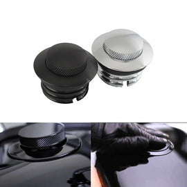 Aluminum Alloy Motorcycle Flush Gas Cap Fuel Oil Tank Cover for Harley ST