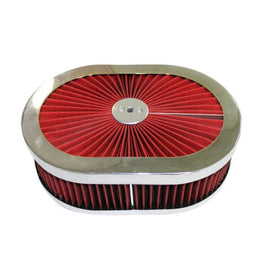 Autotecnica 12In Carburettor Air Filter With Cotton Top & Normal Base HFL12N