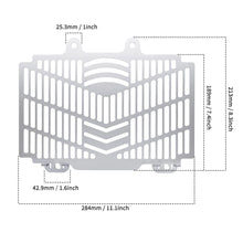 Load image into Gallery viewer, CNC Silver Radiator Grille Guard Cover For Husqvarna SVARTPILEN 250 /401 2200-22
