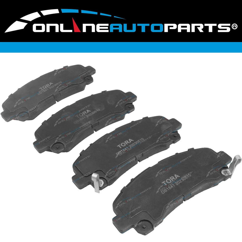 Front Disc Brake Pad Set for Isuzu D-Max TFR85 TFS85 3.0L 2008~2020 RWD 4X4