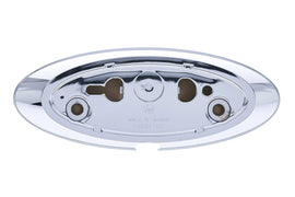 Oval Tailgate Badge No Logo For Ford F150/F250 Super Duty/F350 Super Duty