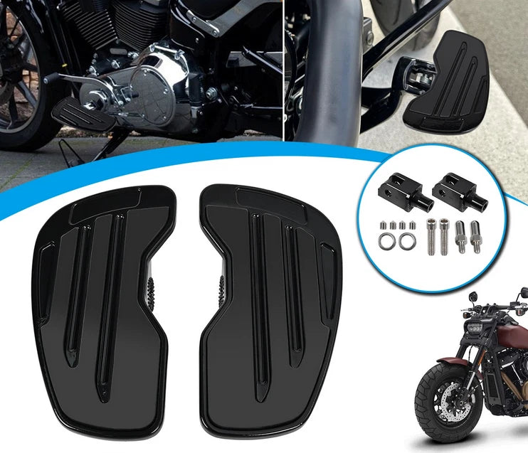 Motorcycle Front Foot Peg Footrest Pedal Floorboards for Harley Softail Fat Bob