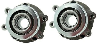 Pair Front Wheel Bearing Hub Assy For Nissan E52 J32 Z51 R52 FWD AWD ABS 32 Spl