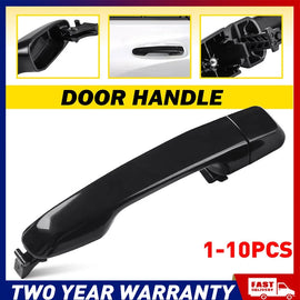 1-10X Rear Outer Door Handle Fit For Toyota Prado J150 Series 2009-2020 Black A