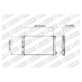 DENSO Radiator A221-A331