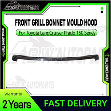Load image into Gallery viewer, Front Grill Bonnet Mould Hood Chrome For Toyota LandCruiser Prado 150 Series