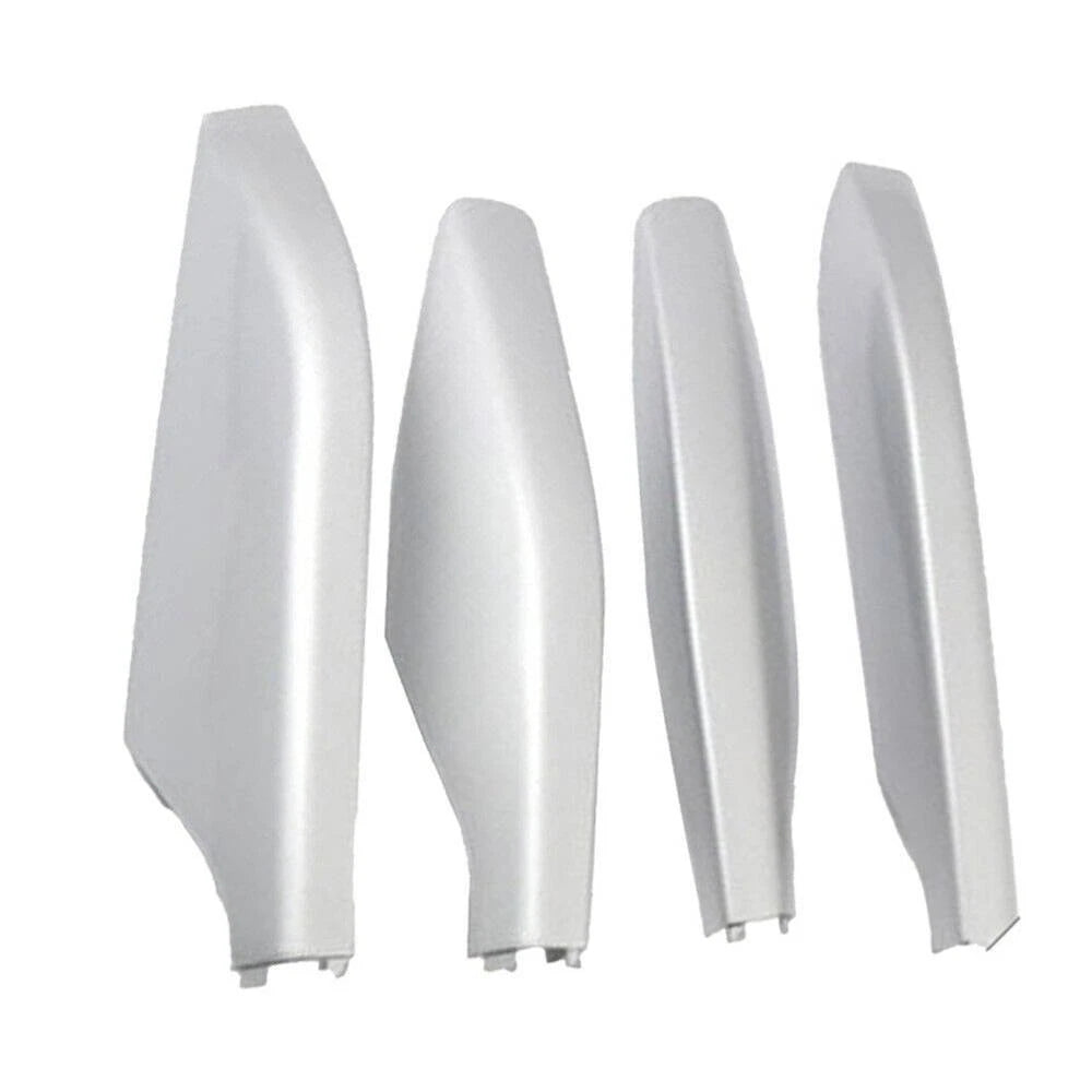 4x Roof Rack Rail End Cover for Toyota for Prado FJ120 /LC120 2003-2009 Silver