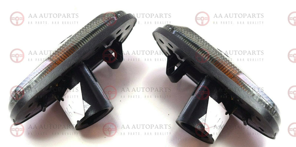 Black Smoked SIDE BLINKER Indicator Flasher For Holden Commodore VY VZ Pair