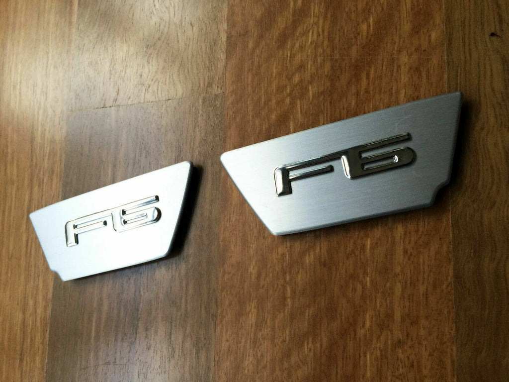 *F6 INTERIOR DOOR HANDLE INSERT BADGE FOR FORD FG FPV/FALCON V8/XR8 SEDAN/UTE