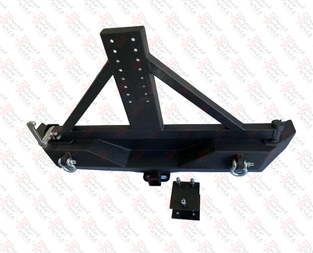 *NEW* HEAVY DUTY REAR BAR W/ SPARE WHEEL CARRIER fit JEEP WRANGLER KJ 2007- 2018