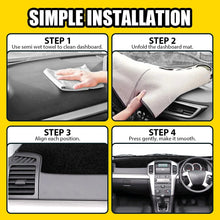 Load image into Gallery viewer, 1xBlack Sun Dash Mat Pad Non-slip Dashboard Cover For Holden Captiva 7 2006-2018