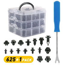 Load image into Gallery viewer, 625X Car Trim Clips Kit Fastener Rivet Retainer Bumper Panel Push BOX Pin