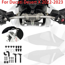 Pair Side Spoiler Wind Deflector Fairing Cover For Ducati DesertX Desert X 22-23