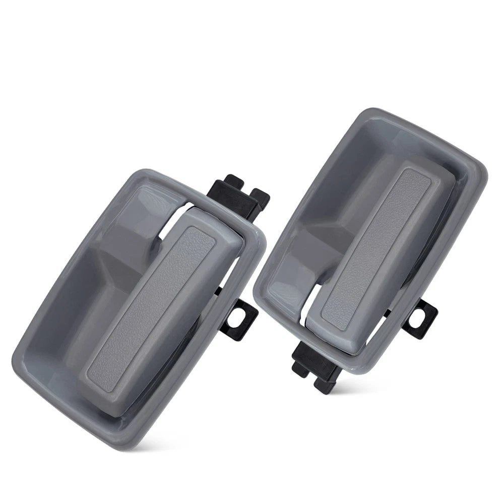 4PCS OF RH & LH INNER INSIDE DOOR HANDLES FOR HOLDEN TF RODEO 1988 TO 2002 GREY