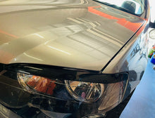 Load image into Gallery viewer, Gloss Black Plastic Headlight/ Head Light Eyelid Eye Lid For BA Ford Falcon/FPV