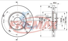 Load image into Gallery viewer, Fremax Front Disc Rotors for Fiat 500 500C 1.4 2008-2021 Vented