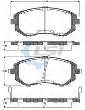 Load image into Gallery viewer, Front Brake Pads and Rotors Set suits Subaru FORESTER 2.5i 2008 - 13