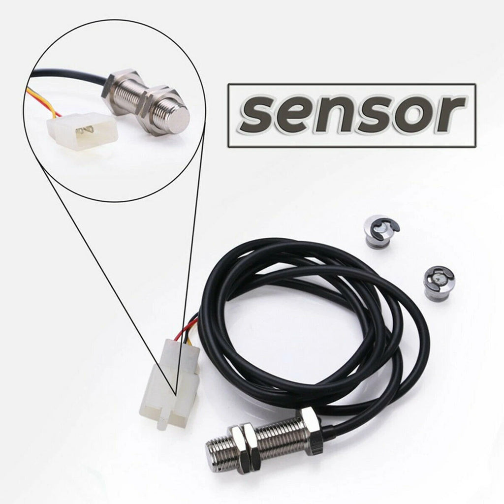 Universal Motorcycle Motorbike LCD Odometer Digital Speedometer Tachometer Gauge