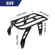 Load image into Gallery viewer, Motorcycle Rear Luggage Rack Black For Indian Scout Bobber Twenty Sixty 2018+ S