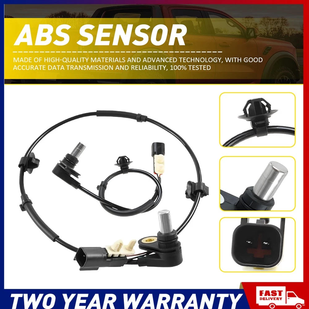 2pcs for Ford Ranger PX 2011-2022 3.2L Rear Left & Right ABS Wheel Speed Sensor