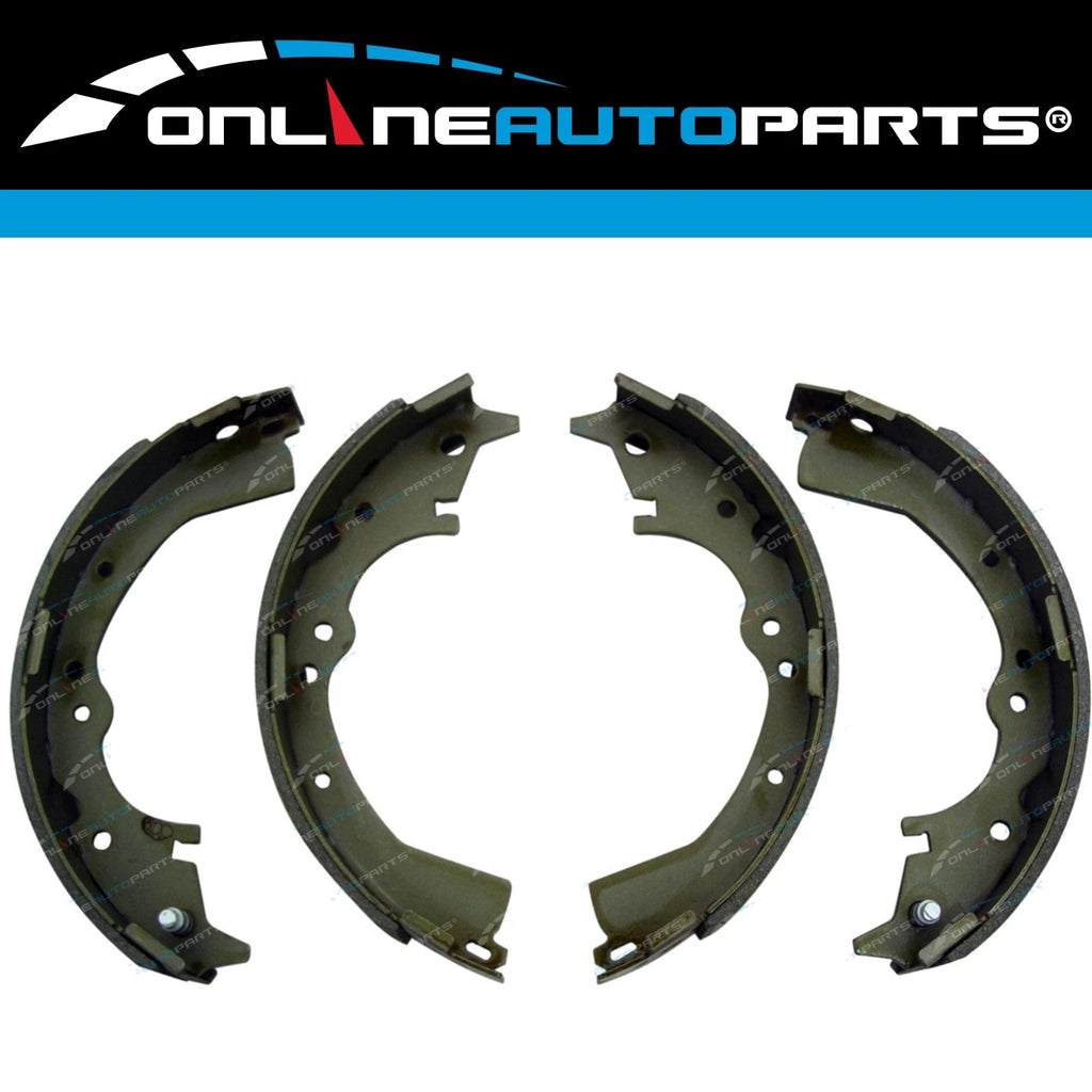 4 Rear Brake Shoe + 2 Wheel Cylinder Set for Hilux GGN15 KUN16 TGN16 2005-14 2WD