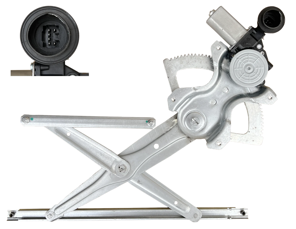 Front Left Window Regulator W/6 pin Motor For Toyota Hilux 05-15, Non Auto Func