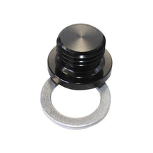Load image into Gallery viewer, Aeroflow AF814-M16BLK Metric Port Plug M16 X 1.5 Black Low Profile Hex Plug