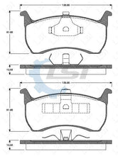 Load image into Gallery viewer, Ford Falcon Brake Pads &amp; Rotors Set – Front Disc Kit Ute XH Non-ABS (1996–1998, 287mm)
