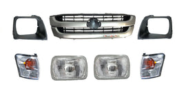 HEAD LIGHT CORNER LAMP GRILLE & SURROUND (SET) for TOYOTA HILUX 2WD 2001 - 2005
