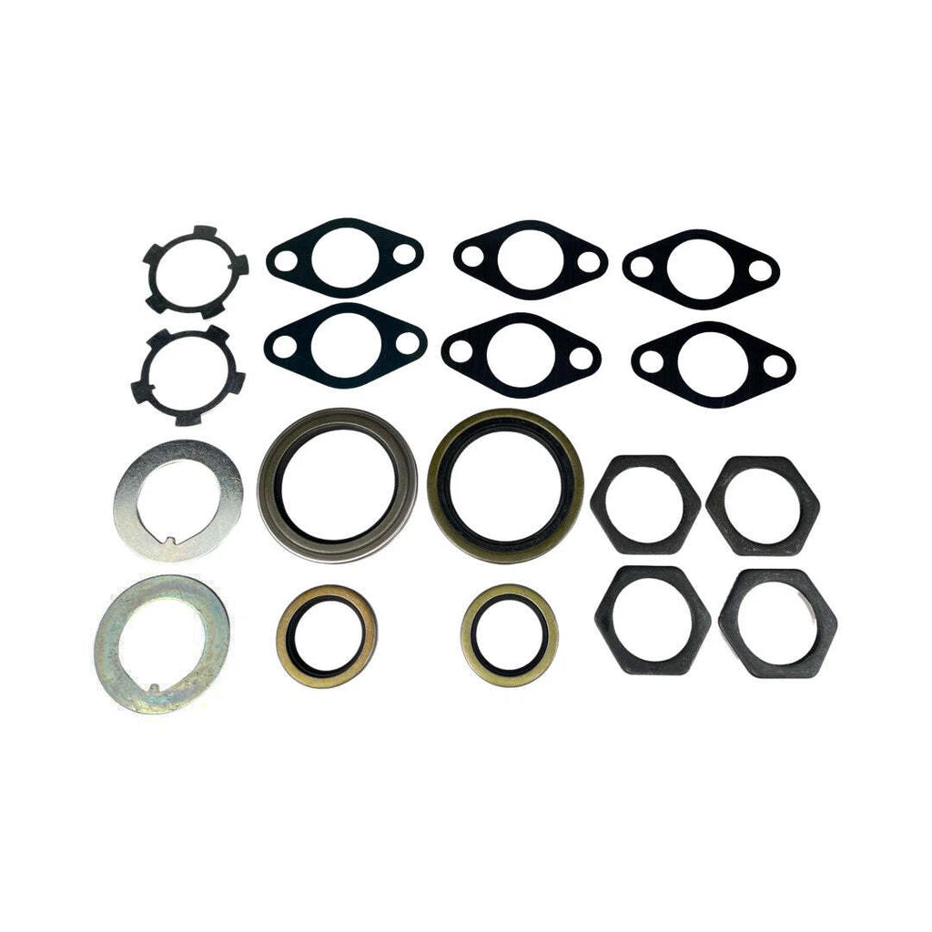 Swivel Hub Bearing & Seal Kit+Spindles For Toyota Landcruiser 76 78 79 80 105