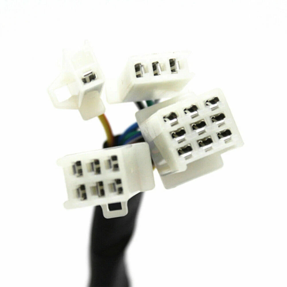 Universal Digital LCD Motorcycle Odometer Speedometer Tachometer Gauge w/ Sensor