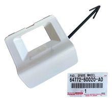 Load image into Gallery viewer, Genuine Toyota Prado 150 Series GDJ GRJ KDJ spare wheel camera cover Super White