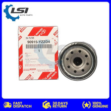 Load image into Gallery viewer, 1 X Genuine Toyota Filter 90915-YZZD4 for Hilux Landcruiser and Prado V6 V8