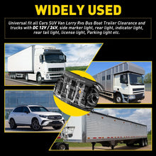 Load image into Gallery viewer, 20X CLEARANCE LIGHT LED SIDE MARKER AMBER RED TRAILER TRUCK CARAVAN 12-24V AU