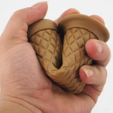 Load image into Gallery viewer, 7/8" Retro Vintage Motorcycle Handlebar Hand Grip 22mm Universal Rubber ST