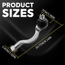 Load image into Gallery viewer, 2PCS Outer Tie Rod Ends L+R for Mitsubishi Pajero NM NP NS NT Triton ML 06-15