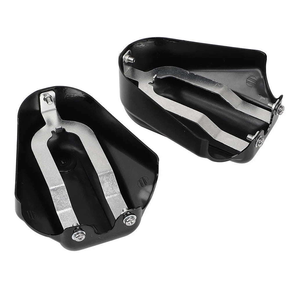 Black Rear Axle Cover Bar Shield Swingarm Cap Fit For Harley Softail FLSTC FLSTN