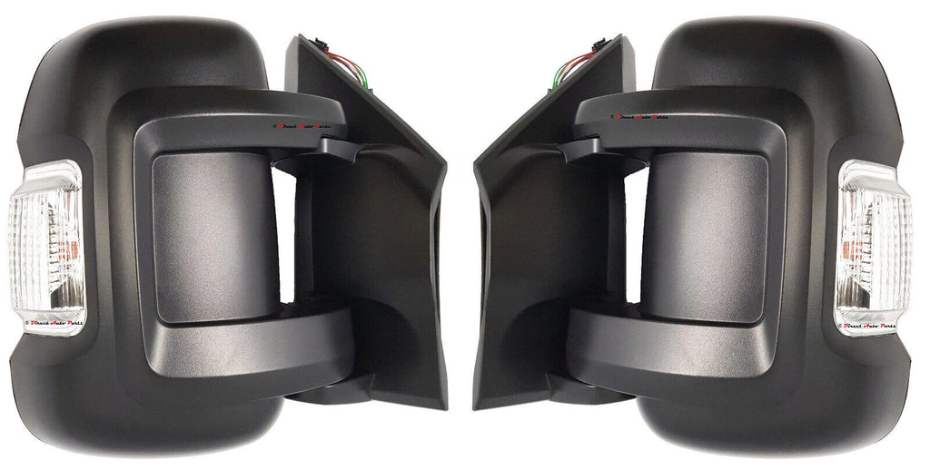 *NEW* DOOR MIRROR (ELECTRIC SHORT ARM 8PINS) for FIAT DUCATO 2007 - 2024 *PAIR*