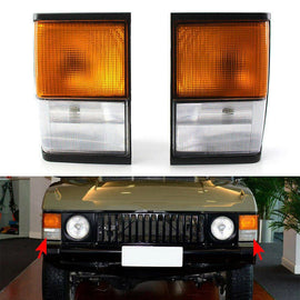FOR RANGE ROVER CLASSIC 71-86 FRONT LEFT &RIGHT COMPLETE INDICATOR LIGHT LAMP ST