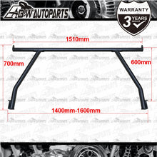 Load image into Gallery viewer, X2 Black Heavy Duty Steel Tub Ladder Rack for ISUZU D-Max 2020-24 150kg Loading