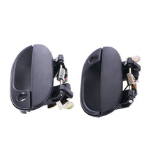 Load image into Gallery viewer, Door Handle Outer for Hyundai Excel X3 97-00 Set of 2 Black FRONT LEFT+RIGHT