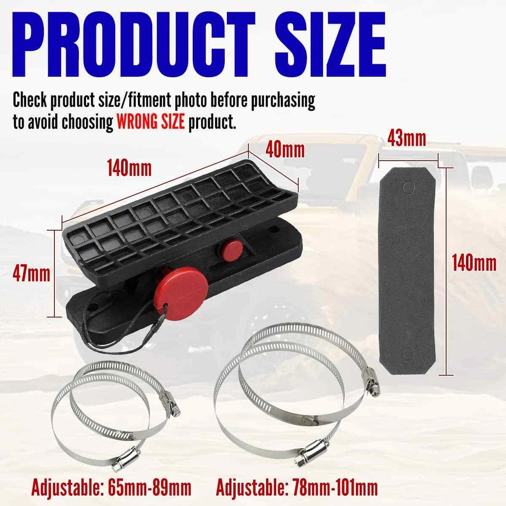 ATV Fire Extinguisher Bracket Car Fire Extinguisher Mount Clips Quick Release