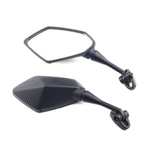 Load image into Gallery viewer, 2x Carbon Black Side Rearview Mirrors For Honda CBR1000RR 2004-07 CBR600RR 03-19